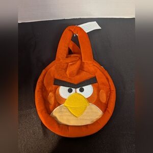 New Angry Birds Red Plush Toddler Kids Children's Bag Purse